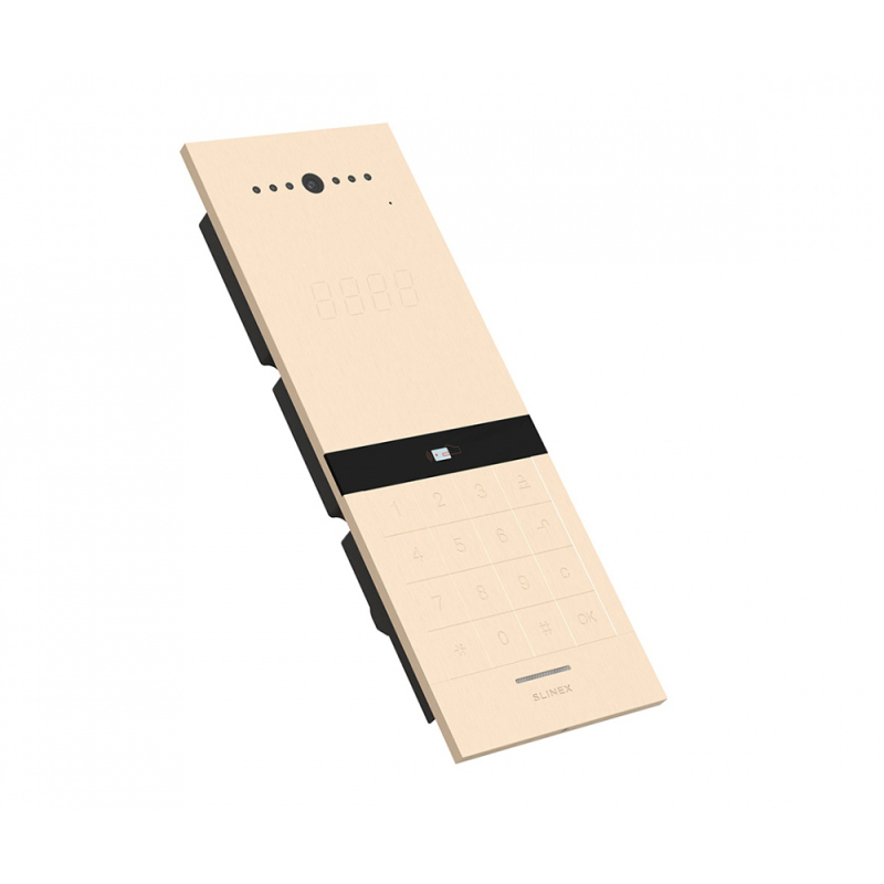 Виклична ІР панель Slinex Sitara Bio (gold) для IP-домофонів (105952)