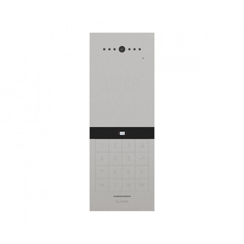 Виклична ІР панель Slinex Sitara Bio (silver) для IP-домофонів (105953)