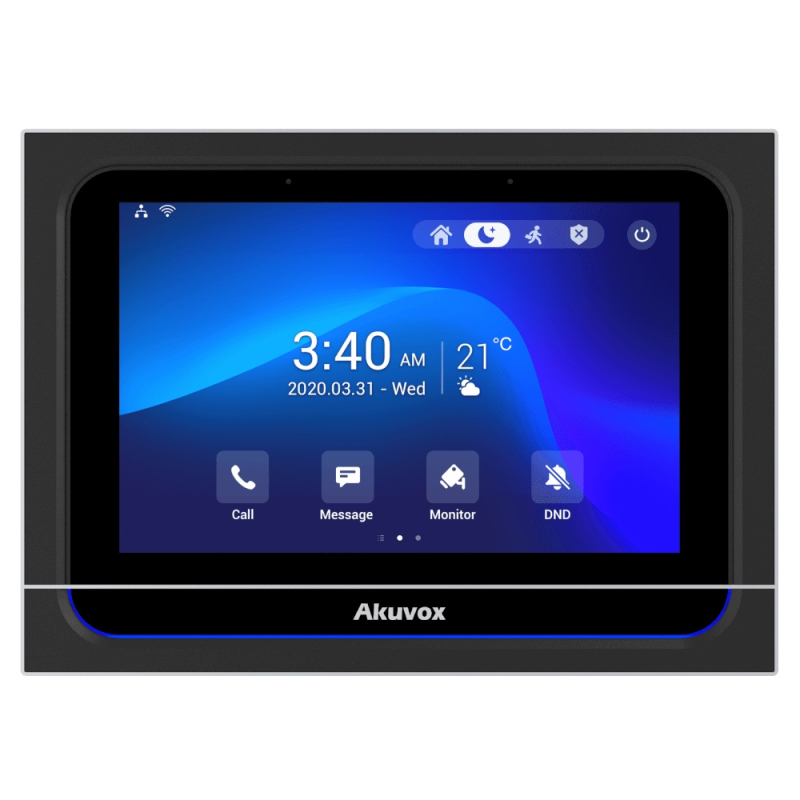 IP домофон Akuvox X933W Black