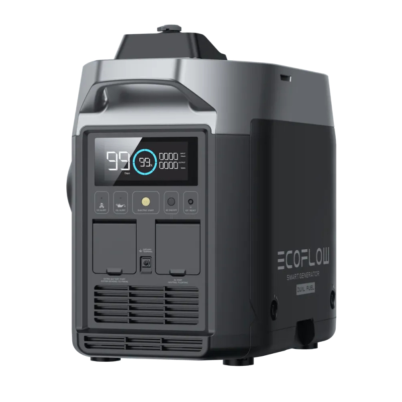 Бензиновий генератор Ecoflow Smart Generator Dual Fuel інверторний двопаливний (газ-бензин)