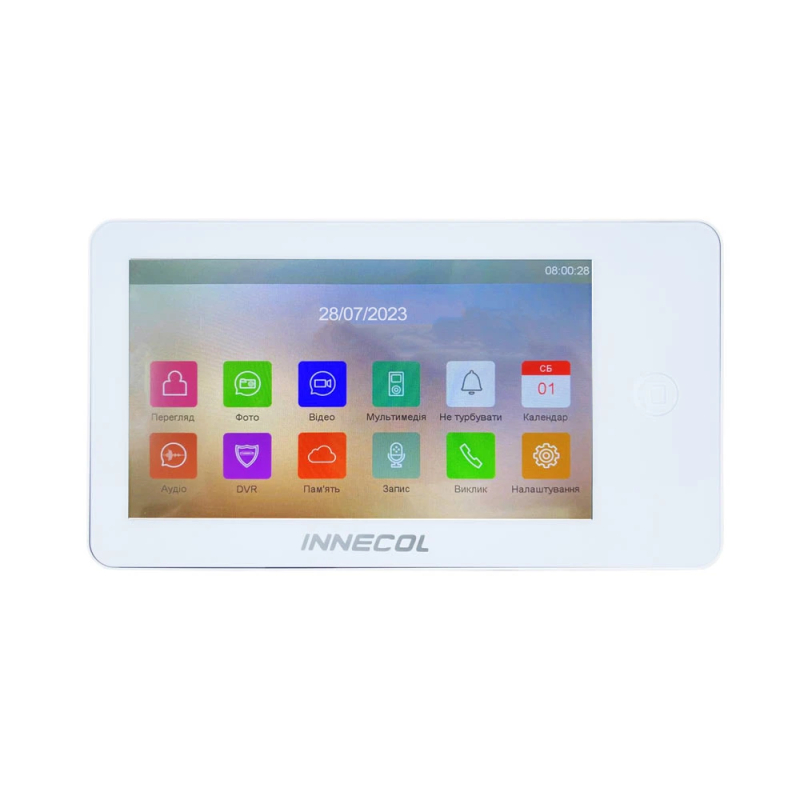 Комплект домофону Innecol NEO HD (white) + Tantos Triniti HD
