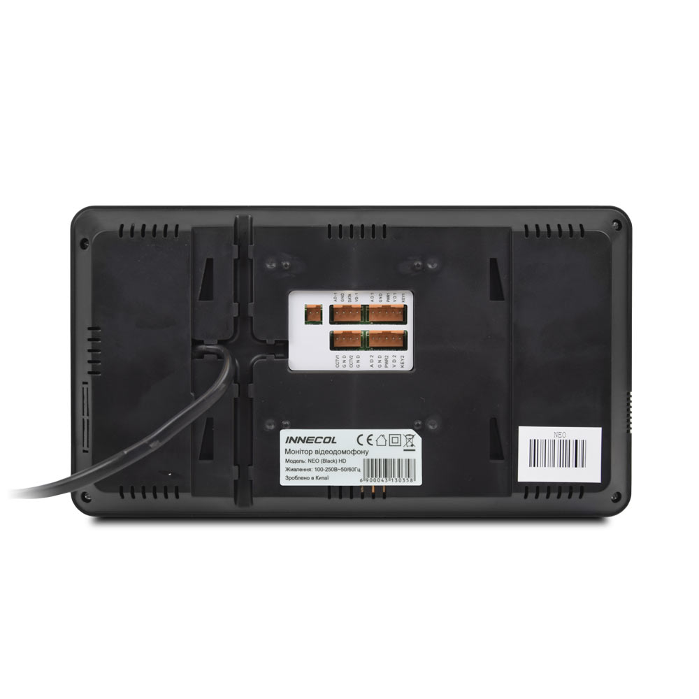 Відеодомофон Innecol NEO HD (Black) (247339)