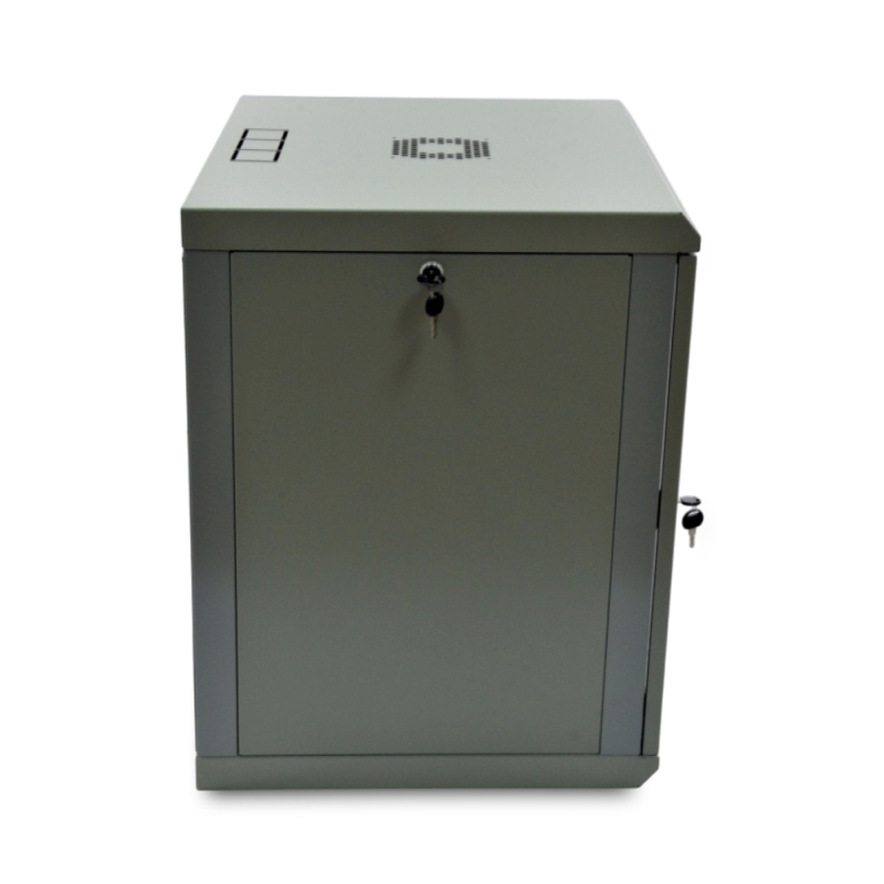 Шафа SteelNet 12U 600 x 600 (скло, сірий)