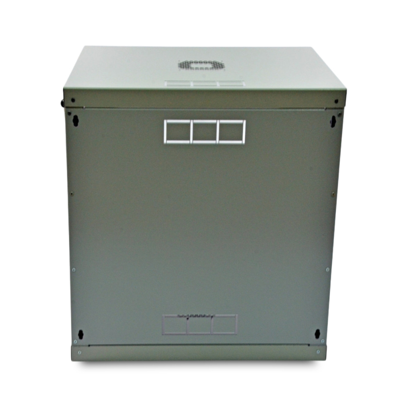 Шафа SteelNet 12U 600 x 600 (скло, сірий)