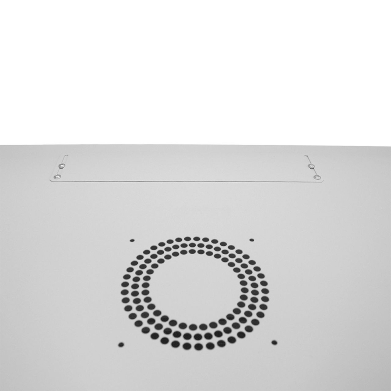 Шафа SteelNet 6U 600 x 450 (скло, сірий)