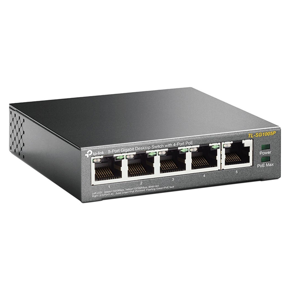 POE комутатор TP-Link TL-SG1005P