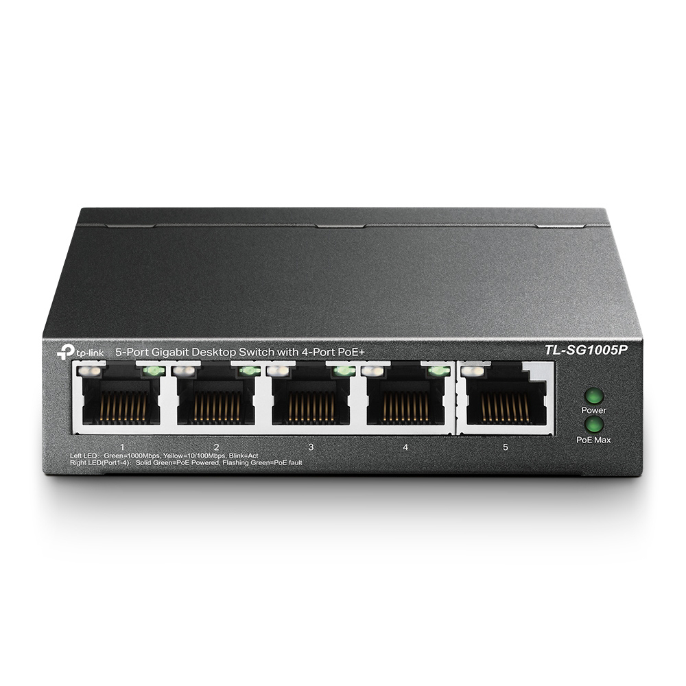 POE комутатор TP-Link TL-SG1005P