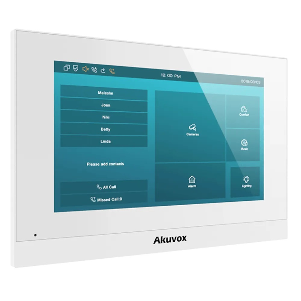 IP домофон Akuvox C313N white
