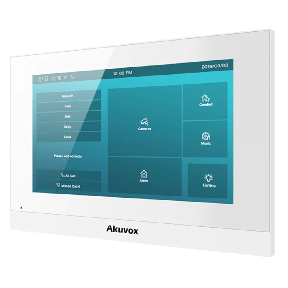 IP домофон Akuvox C313N white