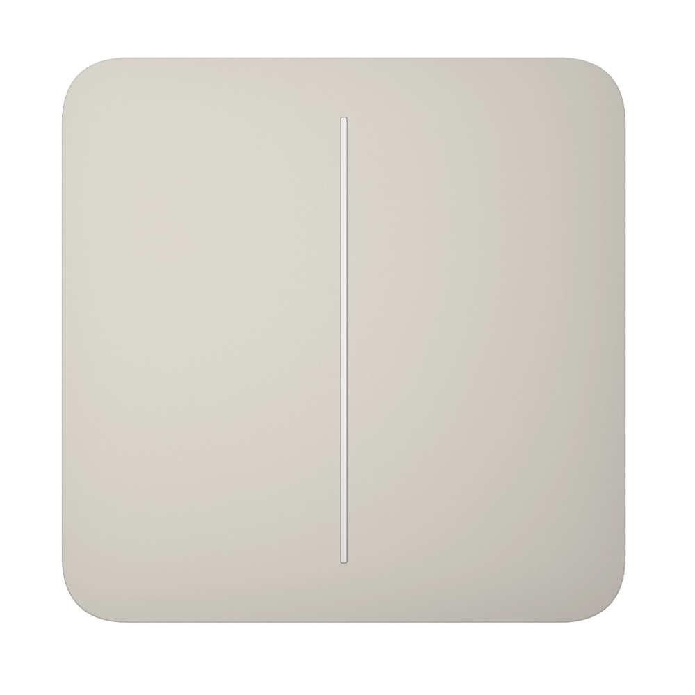 Вимикач Ajax LightSwitch 2-gang Oyster