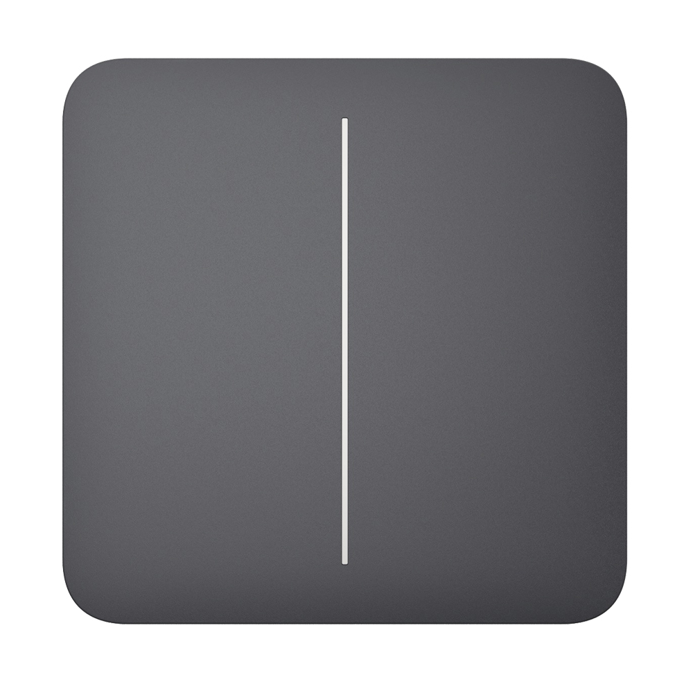Вимикач Ajax LightSwitch 2-gang Graphite