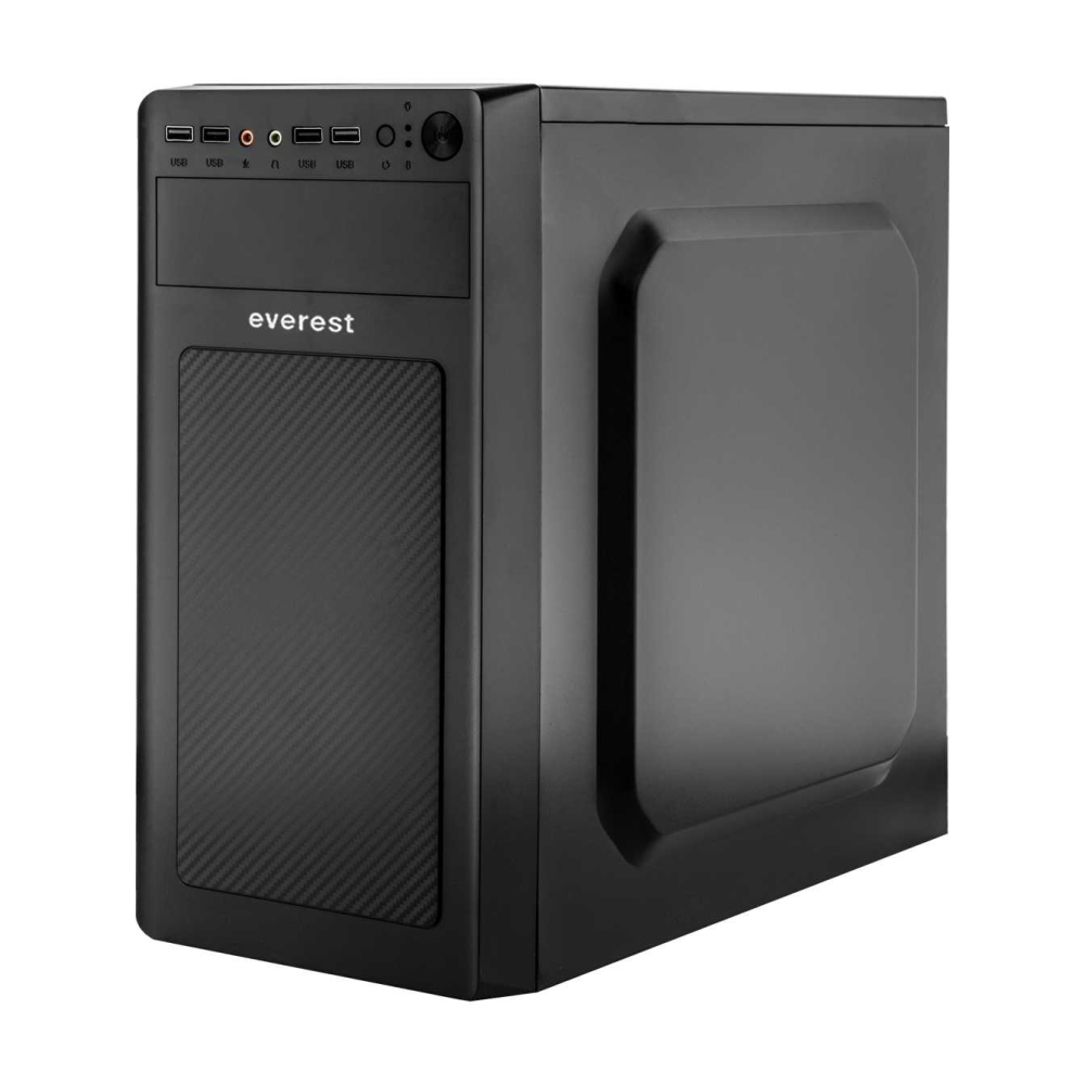 Корпус LogicPower Everest 6116 - 400w 12cm MATX, 2xUSB3.0+2xUSB2.0
