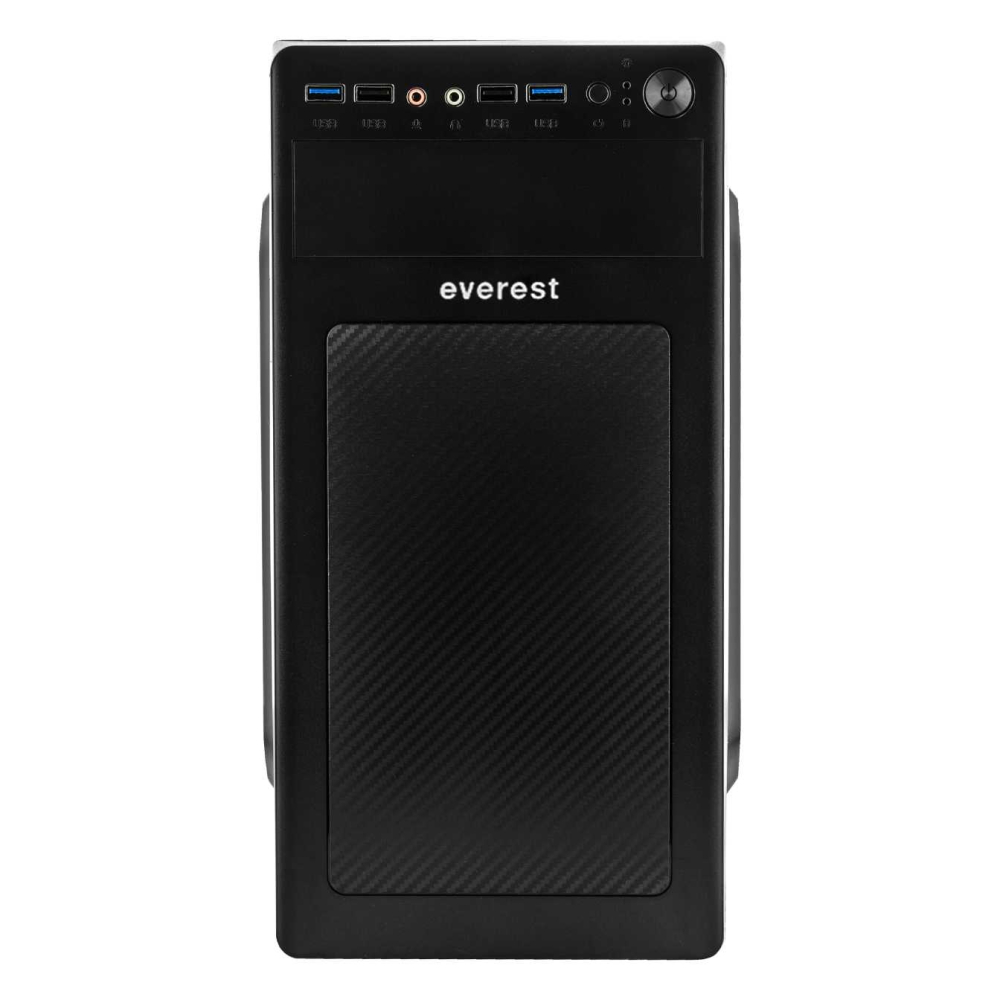 Корпус LogicPower Everest 6116 - 400w 12cm MATX, 2xUSB3.0+2xUSB2.0