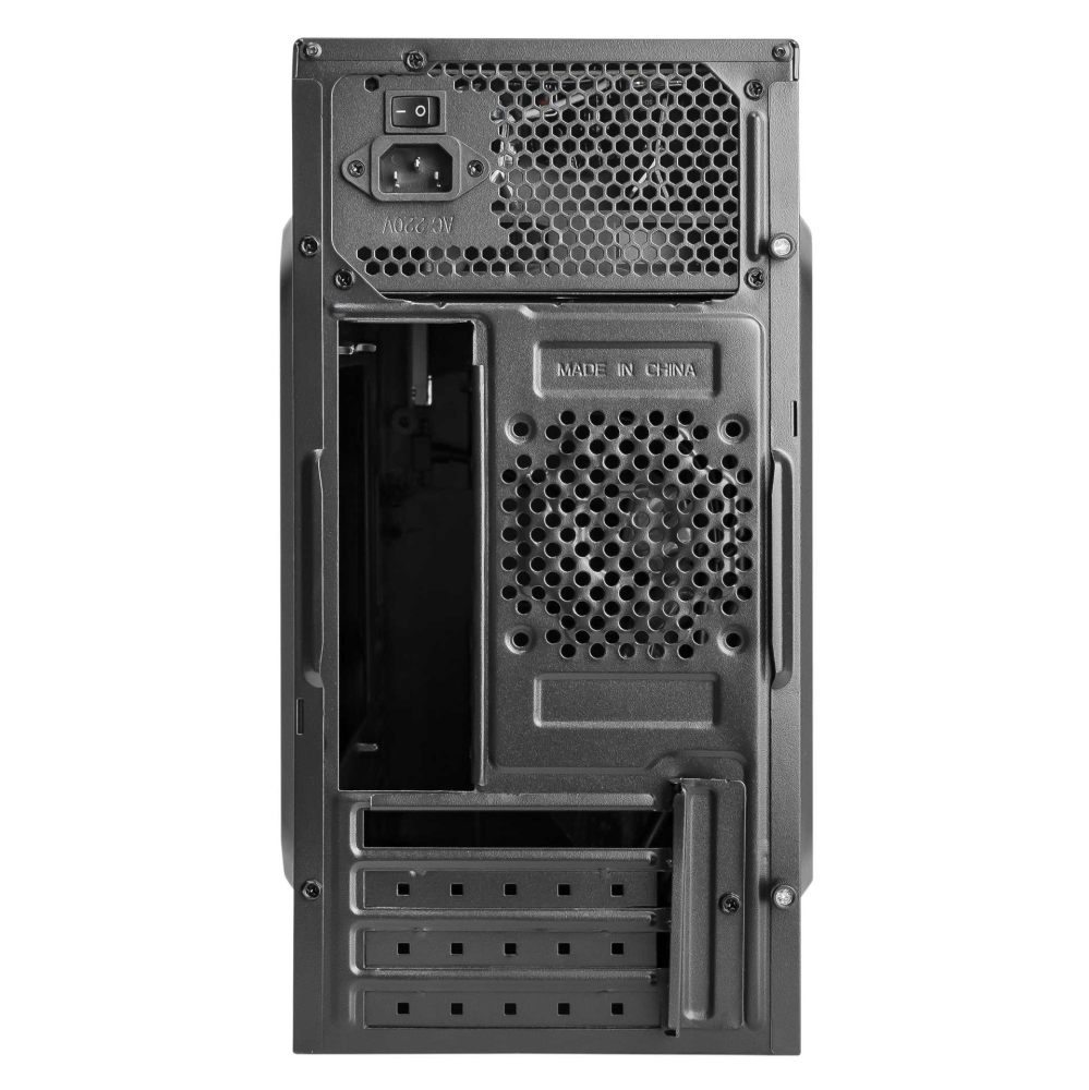 Корпус LogicPower LP 6109 - 400W 8 см MATX 1xUSB3.0, 2xUSB2.0