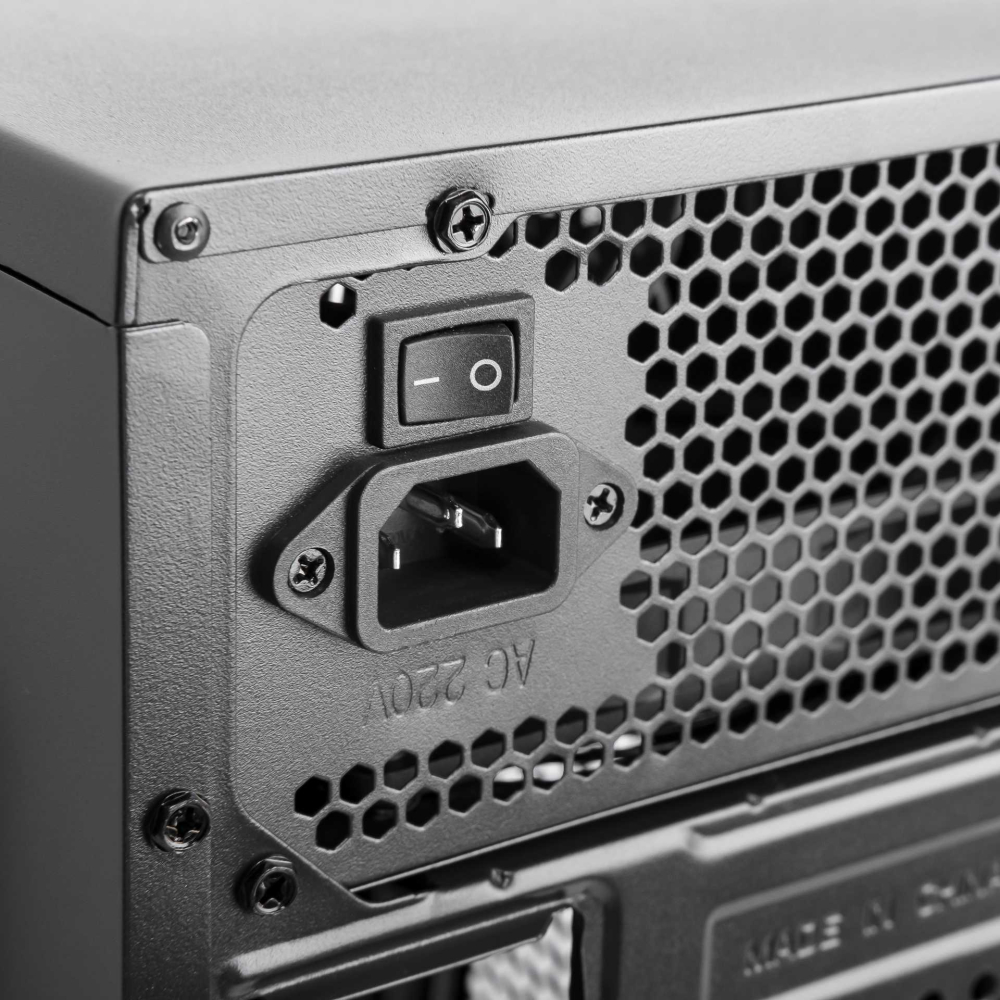 Корпус LogicPower LP 6109 - 400W 8 см MATX 1xUSB3.0, 2xUSB2.0