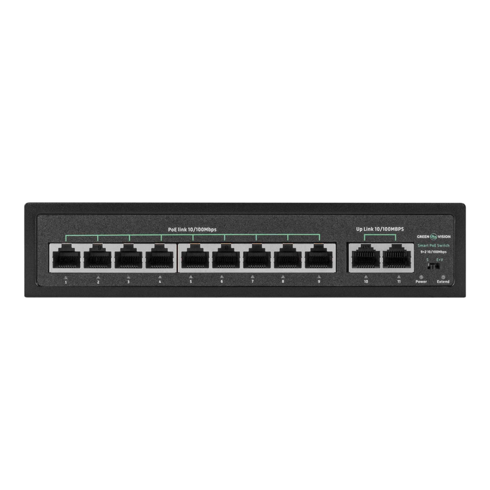 Комплект відеоспостереження Green Vision на 16 камер GV-IP-K-W83/16 5MP