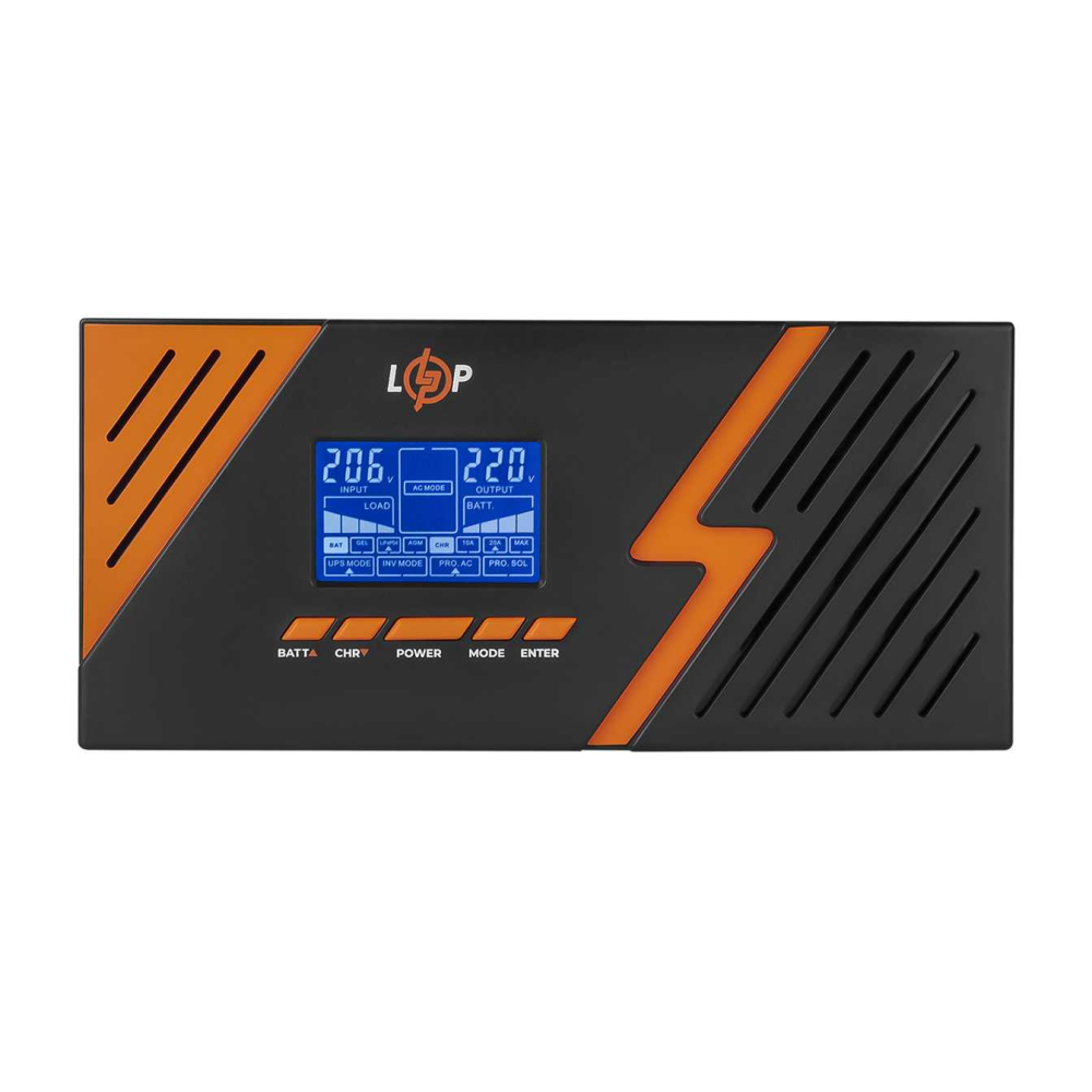 Комплект резервного живлення LogicPower ДБЖ + мультигелева батарея (UPS B1500 + АКБ MG 1800Wh)