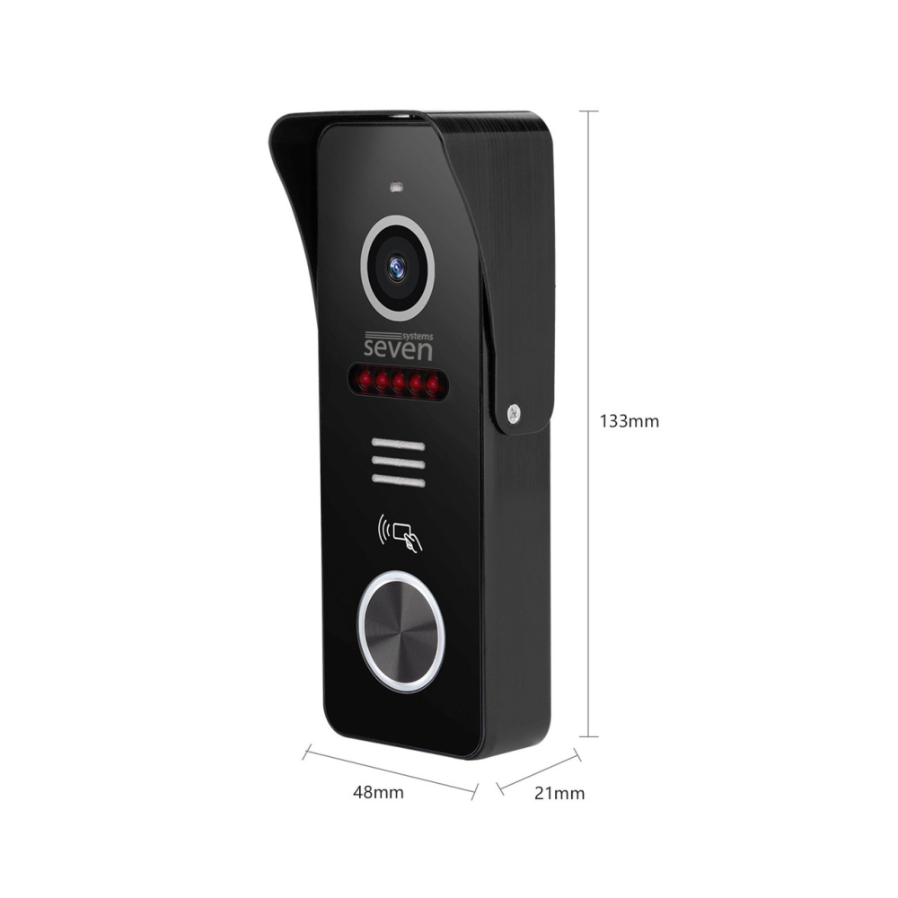 Виклична ІР панель SEVEN Systems CP-7500FHD-Wi-Fi black