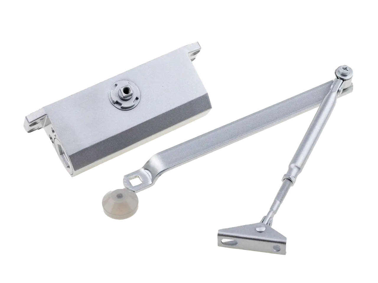 Дотягувач дверей SEVEN Systems DC-7741 45 кг silver