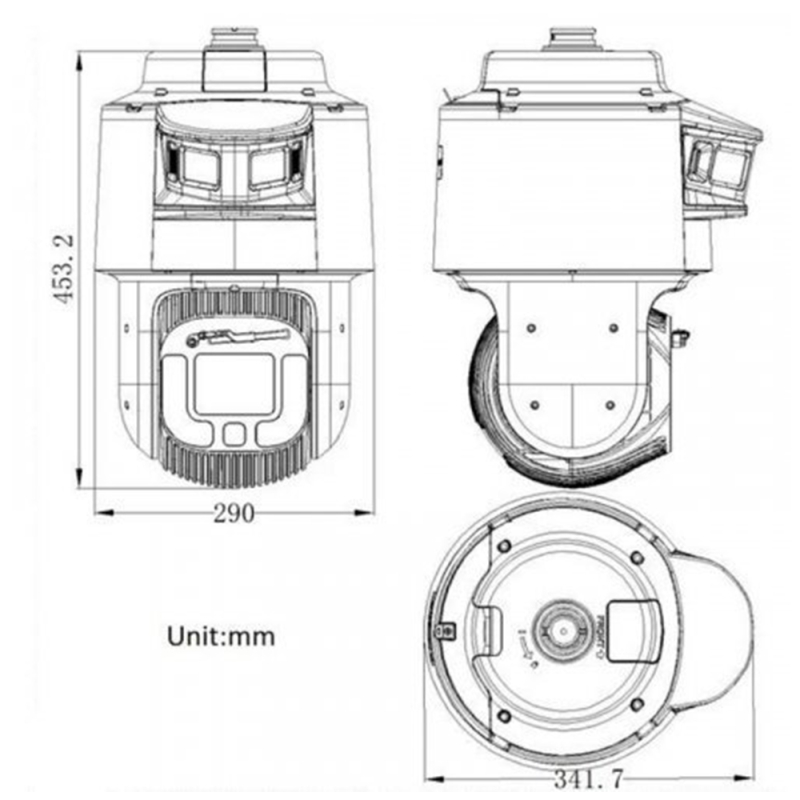 IP відеокамера LW DS-2SF8C442MXG-E/26(F0)
