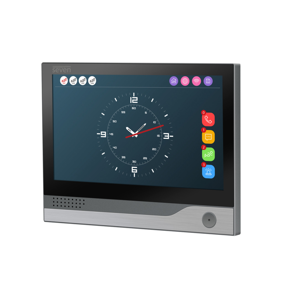 IP домофон SEVEN Systems DP-7578FHDW - IPS black