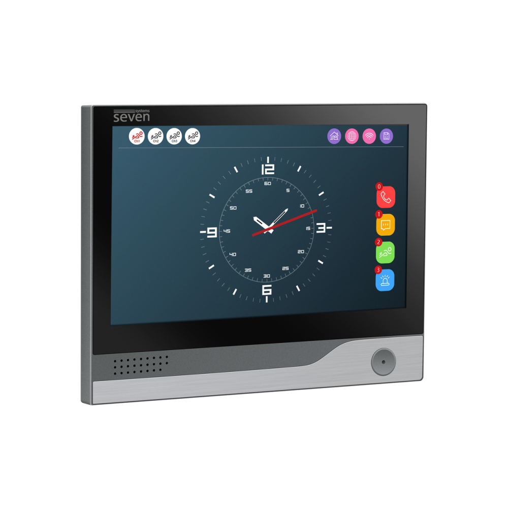 IP домофон SEVEN Systems DP-7578FHDW - IPS black