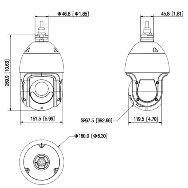 IP відеокамера Dahua DH-SD4E425GB-HNR-A-PV1