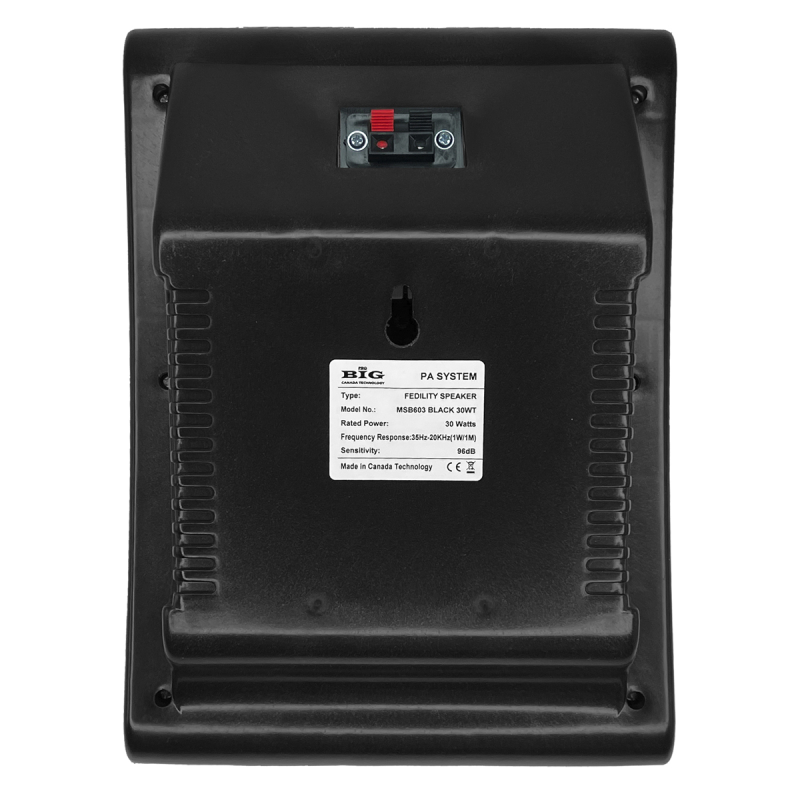 Настінний динамік BIG MSB603 BLACK 30W