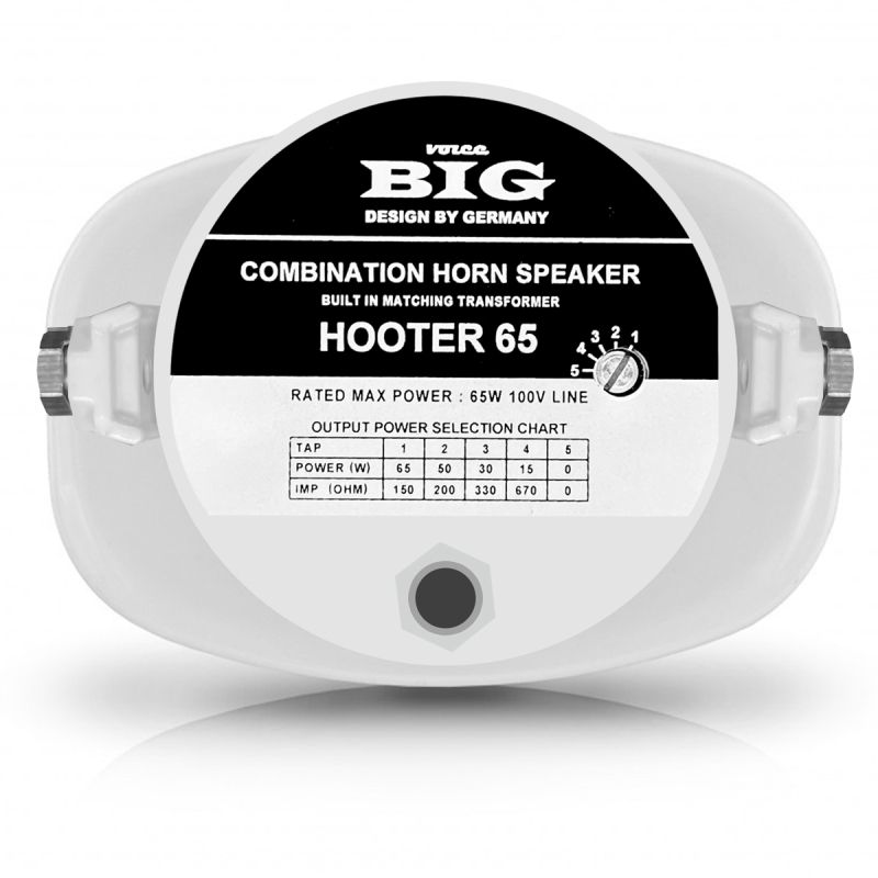 Вуличний рупор BIG HOOTER65W
