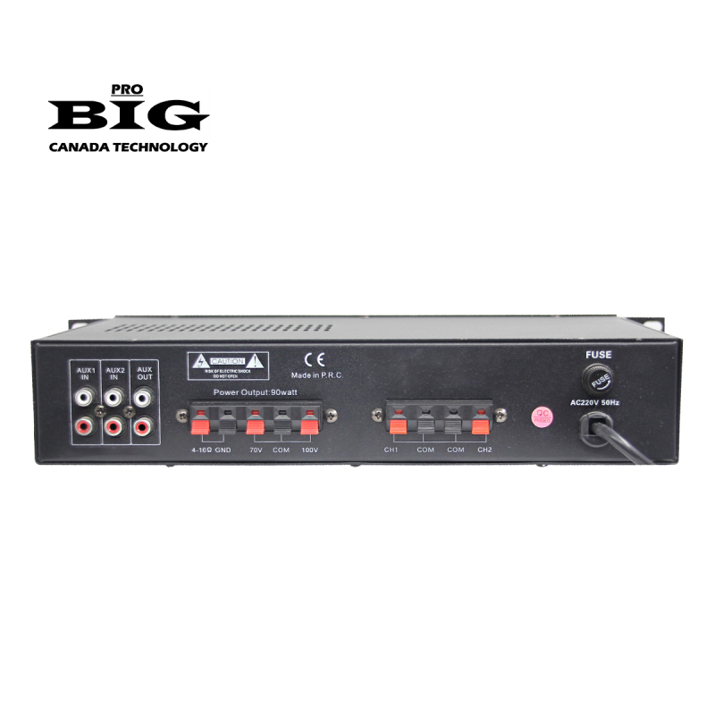 Підсилювач BIG MPA90 2zone MP3/FM/BT REMOTE