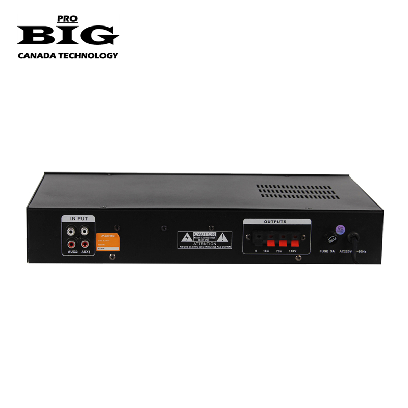 Підсилювач BIG PA80 MP3/FM/BT REMOTE