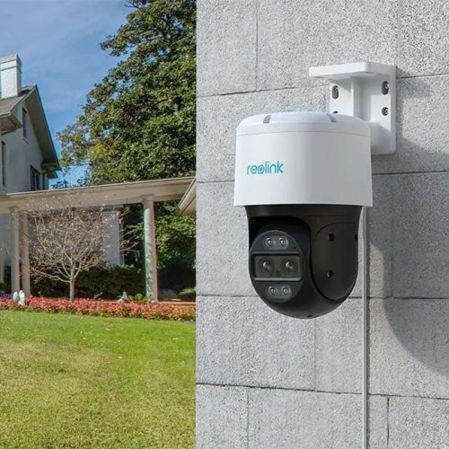 IP відеокамера Reolink TrackMix Wi-Fi 2.8mm 8МП PTZ White