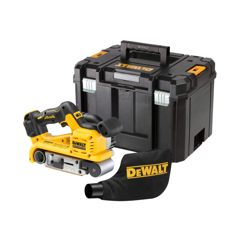 Шліфмашина стрічкова акумуляторна DeWALT безщіткова DCW220NT