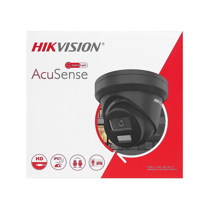 Ip відеокамера Hikvision DS-2CD2343G2-LI2U Black (2.8мм)