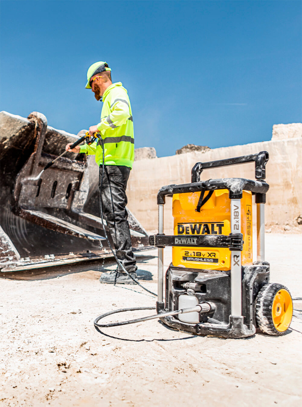 Мийка високого тиску акумуляторна DeWALT безщіткова
