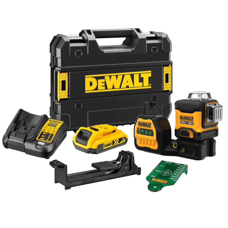 Лазерний рівень DeWALT DCE089D1G18