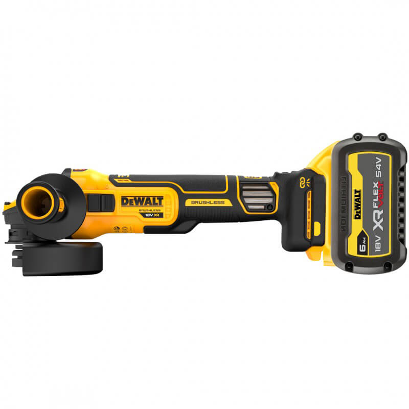 Кутова шліфувальна машина акумуляторна  DeWALT безщіткова DCG409VST1