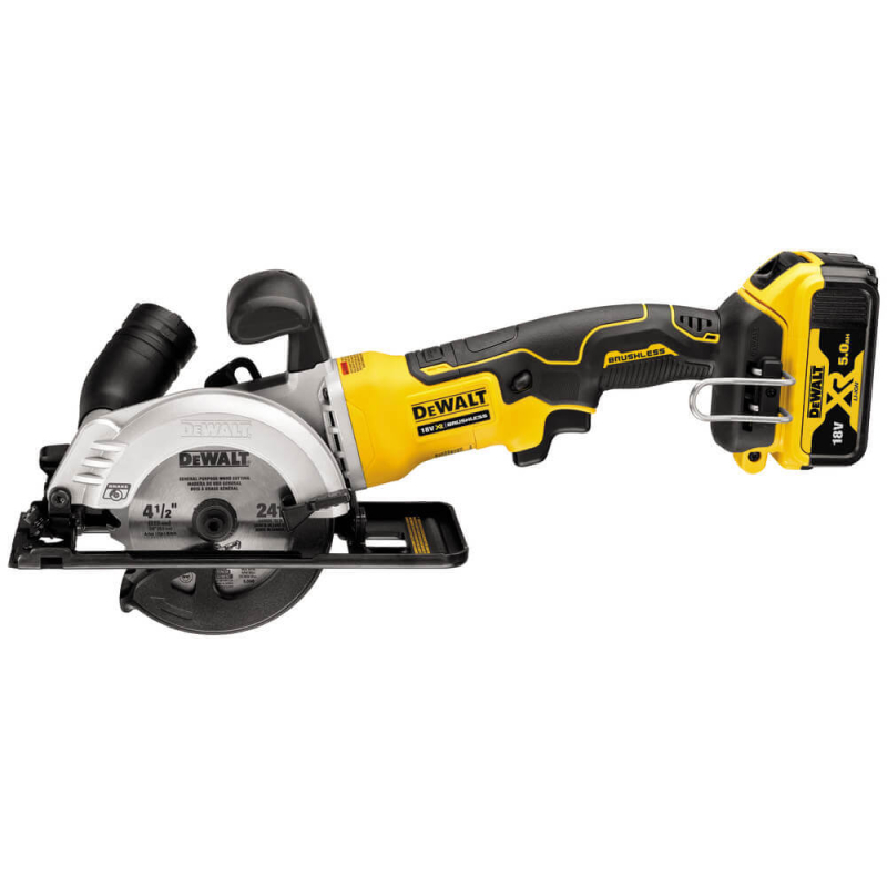 Пила дискова акумуляторна DeWALT безщіткова DCS571P2