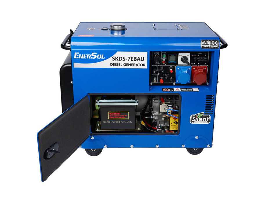 Дизельний генератор Enersol SKDS-7EBAU