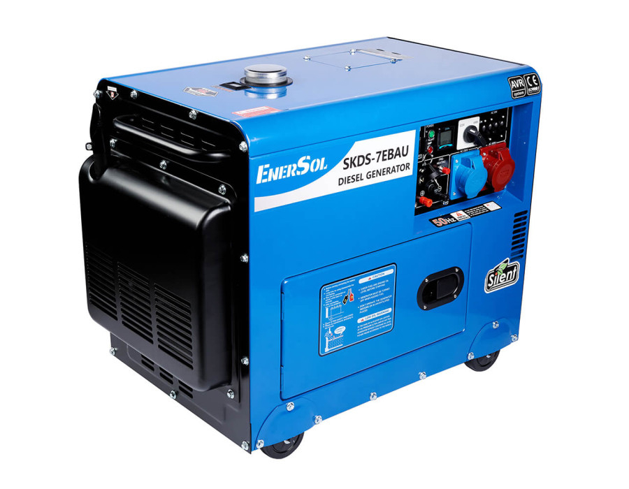 Дизельний генератор Enersol SKDS-7EBAU