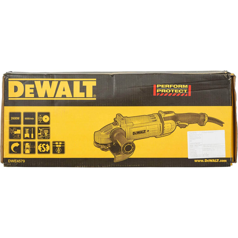Електрична шліфмашина кутова DeWALT DWE4579