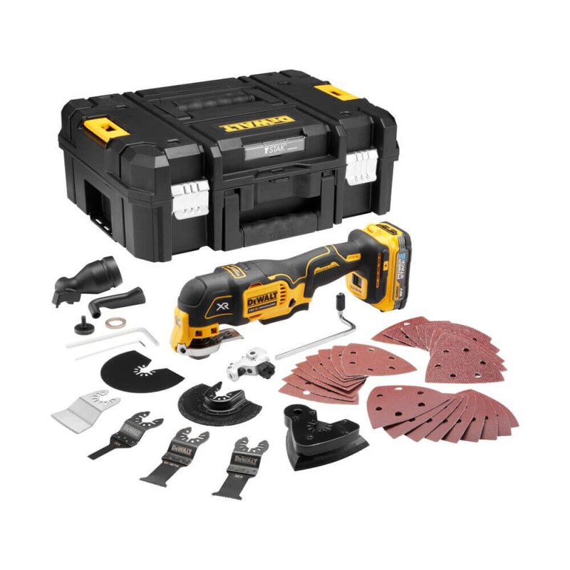 Багатофункціональний інструмент акумуляторний DeWALT безщітковий DCS356E1T