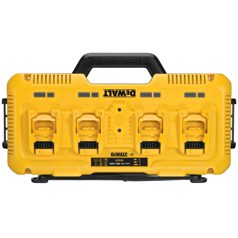 Зарядна станція DeWALT 4-х портова DCB104