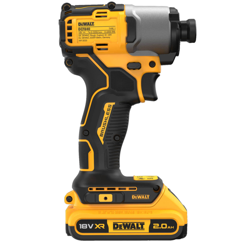 Акумуляторний шуруповерт DeWALT ударний DCF840D2T