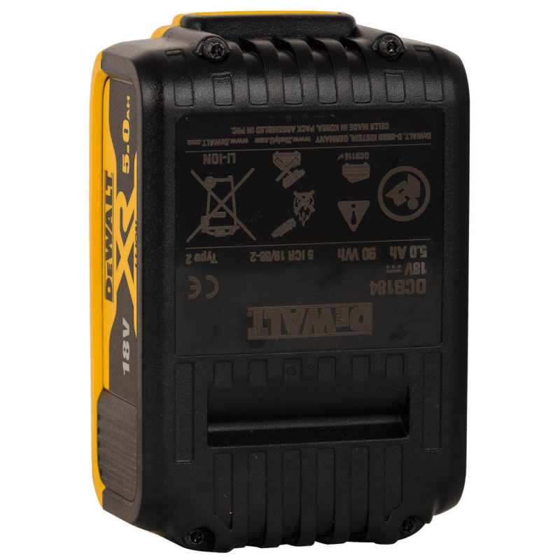 Набір акумуляторних батарей DeWALT DCB184P3