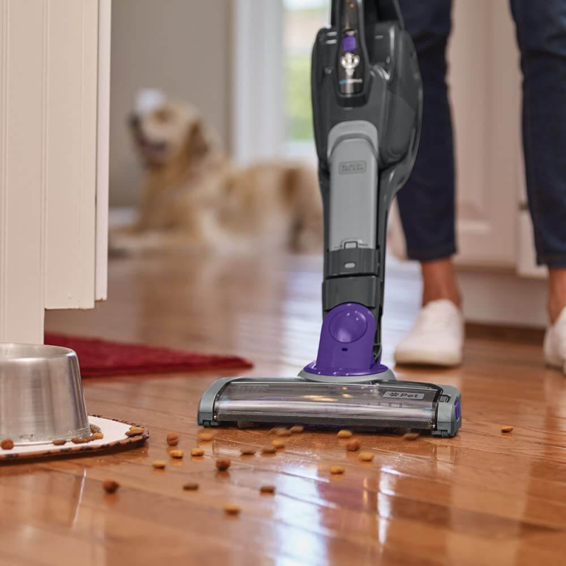 Пилосос акумуляторний BLACK+DECKER (електровіник) SVJ520BFSP