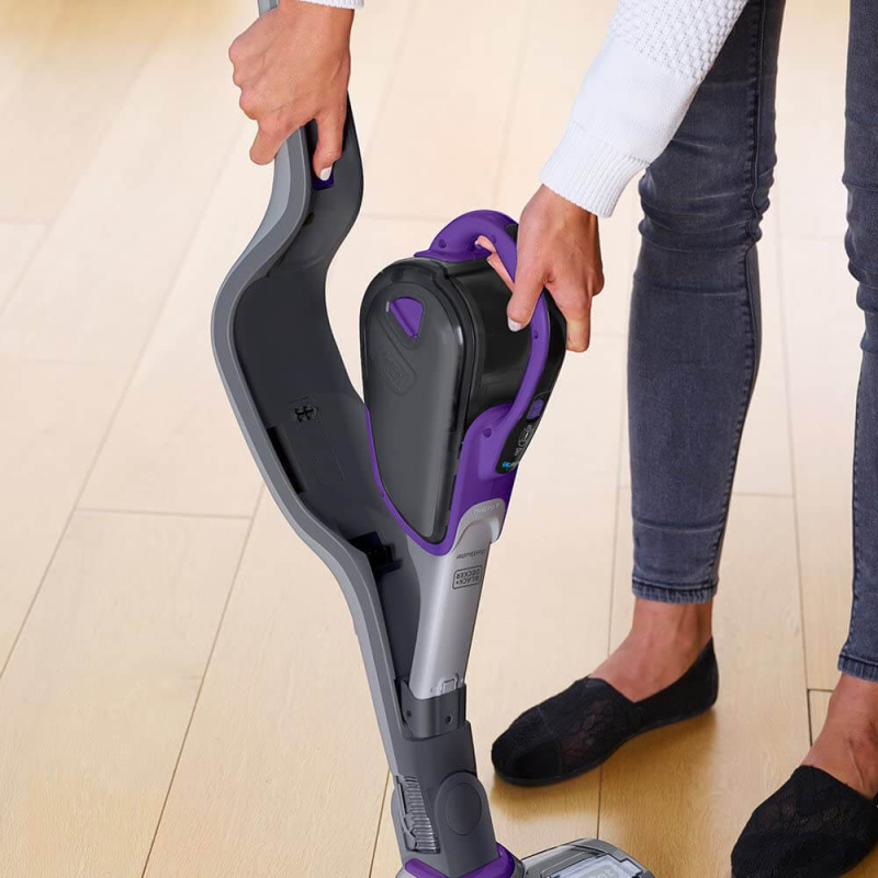 Пилосос акумуляторний BLACK+DECKER (електровіник) SVJ520BFSP