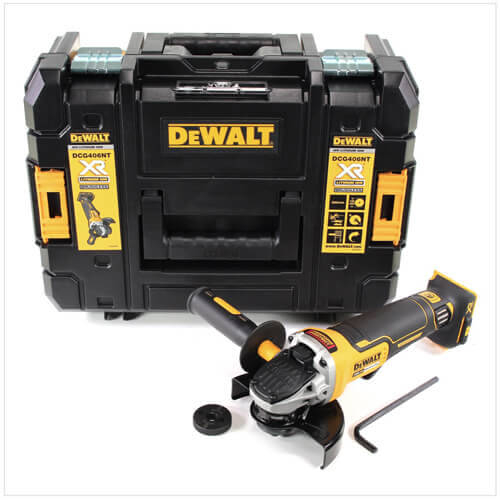 Кутова шліфувальна машина акумуляторна  DeWALT DCG406NT