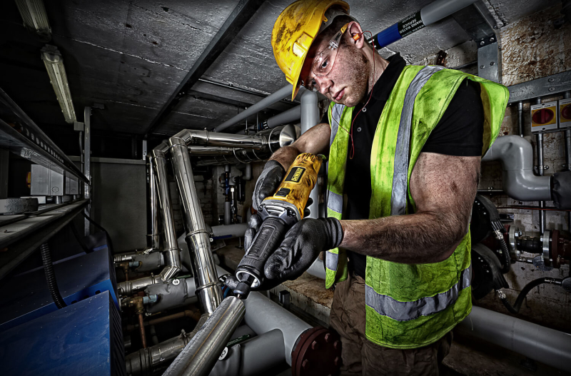 Прямошліфувальна машина мережева DeWALT DWE4884