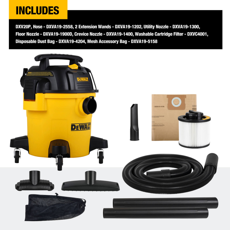 Пилосос DeWALT DXV20P
